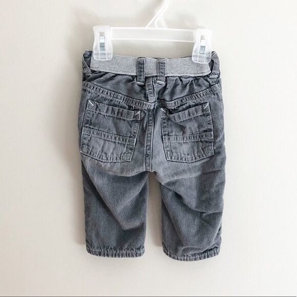 Baby Gap Grey Jersey Lined Jeans - Picture 6 of 6